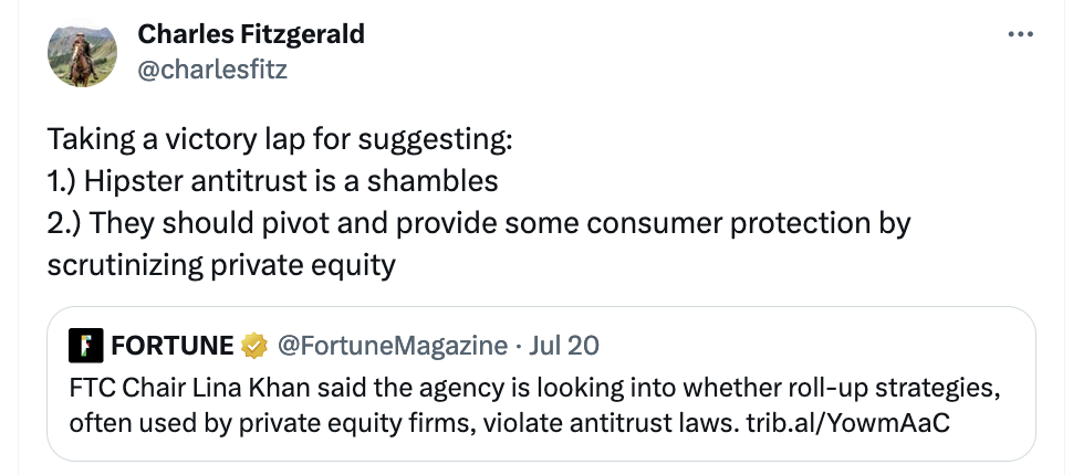 Platformonomics X (formerly TGIF) #16: July 28, 2023 Platformonomics X (formerly TGIF) #16: July 28, 2023